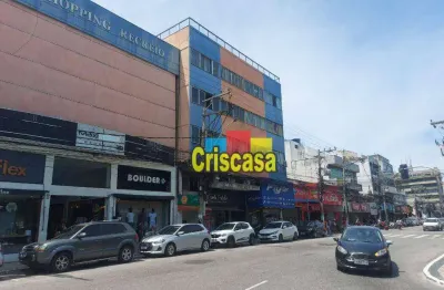 Apartamento com 1 dormitório para alugar, 46 m² por r$ 3.157,50/mês - centro - cabo frio/rj