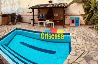 Casa com 2 dormitórios à venda, 70 m² por r$ 450.000,00 - parque burle - cabo frio/rj