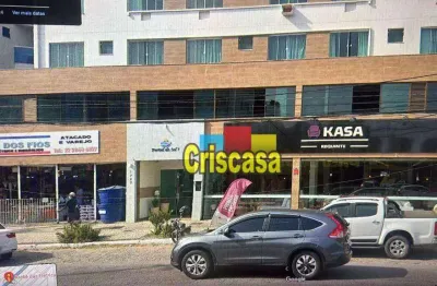 Apartamento com 1 dormitório à venda, 56 m² por r$ 350.000 - centro - cabo frio/rj