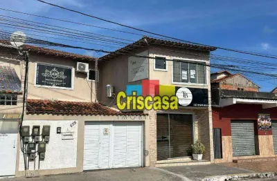 Sala para alugar, 60 m² por r$ 1.486,00/mês - parque burle - cabo frio/rj