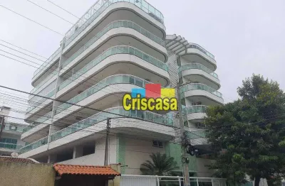Apartamento com 3 dormitórios à venda, 130 m² por r$ 1.000.000,00 - passagem - cabo frio/rj