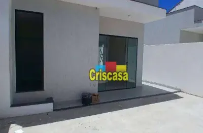 Casa com 2 dormitórios à venda, 55 m² por r$ 350.000,00 - guriri - cabo frio/rj