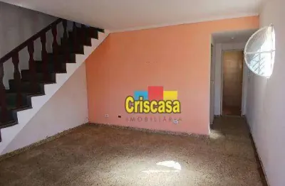 Casa com 2 dormitórios à venda, 140 m² por r$ 300.000,00 - porto do carro - cabo frio/rj
