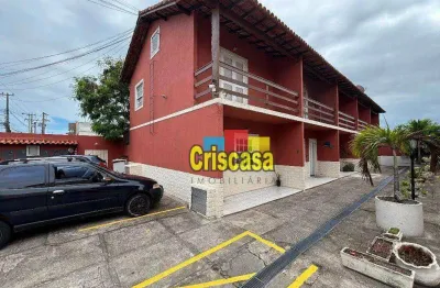 Casa com 2 dormitórios, 90 m² - venda por r$ 330.000,00 ou aluguel por r$ 2.700,00/mês - parque burle - cabo frio/rj