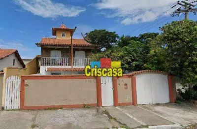 Casa com 4 dormitórios à venda, 200 m² por r$ 1.500.000,00 - jardim excelsior - cabo frio/rj