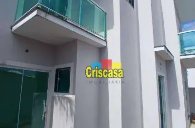 Casa com 3 dormitórios à venda, 75 m² por r$ 340.000,00 - guriri - cabo frio/rj