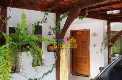 Casa com 3 dormitórios à venda, 91 m² por r$ 440.000,00 - palmeiras - cabo frio/rj