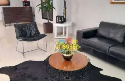Apartamento com 3 dormitórios para alugar, 110 m² - centro - cabo frio/rj