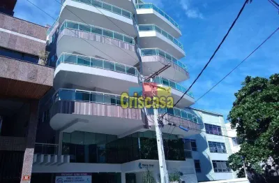 Apartamento com 1 dormitório para alugar, 103 m² - centro - cabo frio/rj