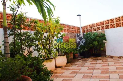 Cobertura com 2 dormitórios à venda, 90 m² por r$ 350.000,00 - jardim excelsior - cabo frio/rj