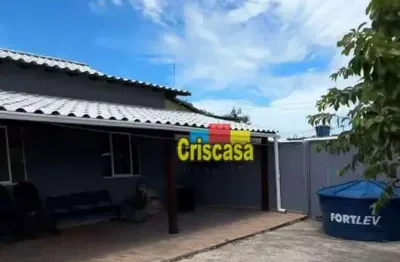 Casa com 2 dormitórios à venda, 200 m² por r$ 220.000,00 - nova califórnia - cabo frio/rj
