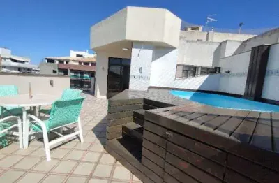 Cobertura com 4 dormitórios, 278 m² - venda por r$ 1.300.000,00 ou aluguel por r$ 6.374,50/ano - passagem - cabo frio/rj