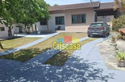 Casa com 2 dormitórios, 200 m² - venda por R$ 550.000,00 ou aluguel por R$ 3.390,00/mês - Extensão Serramar - Rio das Ostras/RJ