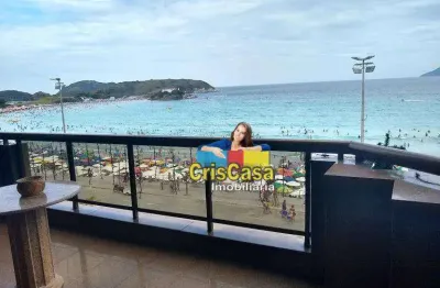 Apartamento, 160 m² - venda por r$ 3.500.000,00 ou aluguel por r$ 12.950,00/mês - centro - cabo frio/rj