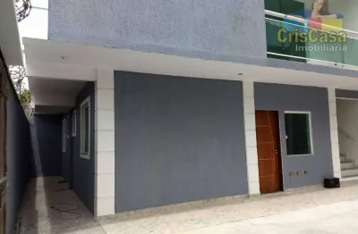 Apartamento com 2 dormitórios à venda, 70 m² por r$ 295.000,00 - porto do carro - cabo frio/rj