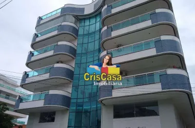Cobertura com 4 dormitórios à venda, 195 m² por r$ 1.500.000,00 - braga - cabo frio/rj