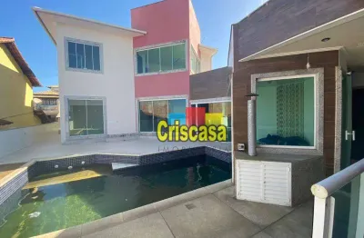 Casa com 4 dormitórios à venda, 210 m² por r$ 930.000,00 - peró - cabo frio/rj