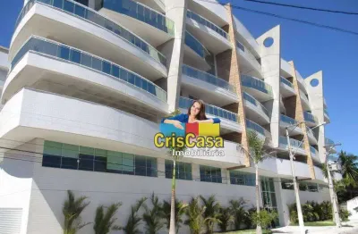 Apartamento com 2 dormitórios à venda, 62 m² por r$ 680.000,00 - braga - cabo frio/rj