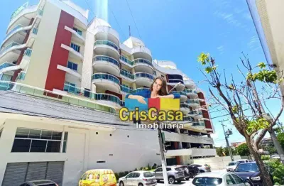 Cobertura com 3 dormitórios à venda, 100 m² por r$ 715.000,00 - braga - cabo frio/rj