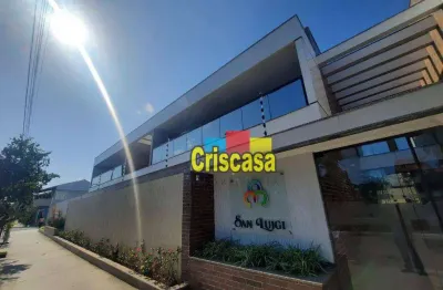 Apartamento com 2 dormitórios à venda, 80 m² por r$ 660.000,00 - jardim excelsior - cabo frio/rj