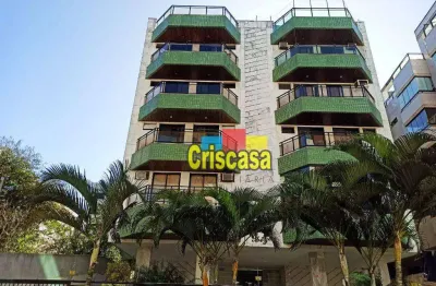 Apartamento com 3 dormitórios à venda, 120 m² por r$ 680.000,00 - algodoal - cabo frio/rj