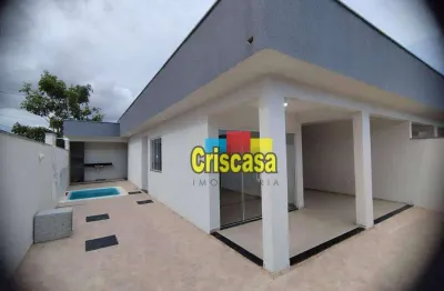 Casa com 2 dormitórios à venda, 65 m² por r$ 320.000,00 - guriri - cabo frio/rj