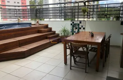 Excelente cobertura duplex - vila andrade - 4 dormitórios- 5 vagas