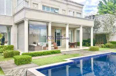 Mansão 948m², 4 suítes, vista panorâmica e deslumbrante, na melhor localização do guedala casas.