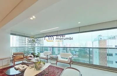Apartamento com 4 quartos à venda na rua gabriele d'annunzio, --, campo belo, são paulo, 192 m2 por r$ 3.650.000