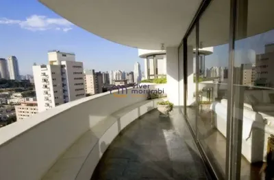 Apartamento com 4 quartos à venda na rua césar vallejo, --, real parque, são paulo, 415 m2 por r$ 2.500.000