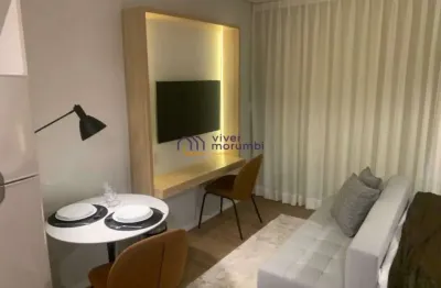 Apartamento com 1 quarto à venda na avenida iraí, --, moema, são paulo, 26 m2 por r$ 450.000