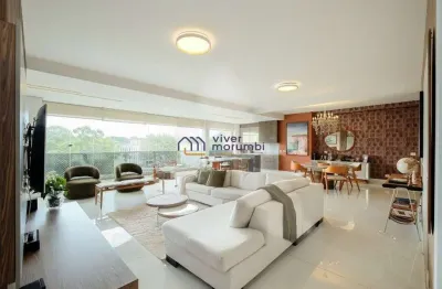 Apartamento alto padrão no real parque com vista para a ponte estaiada