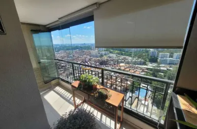 Andar alto -  varanda gourmet fechada com vidro. vaga para 2 carros