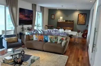 Apartamento com 4 quartos à venda na rua fábio lopes dos santos luz, --, panamby, são paulo, 171 m2 por r$ 1.850.000