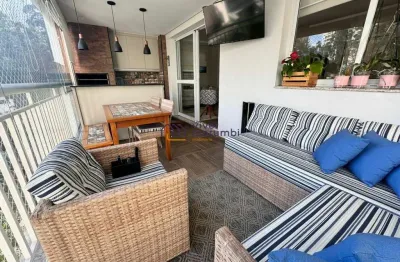 Ótimo apartamento - 3 quartos com 1 suíte e varanda gourmet com churrasqueira