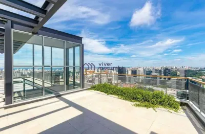 Cobertura brooklin - 410m2 - 4 suites - 5 vagas - prox shopping morumbi