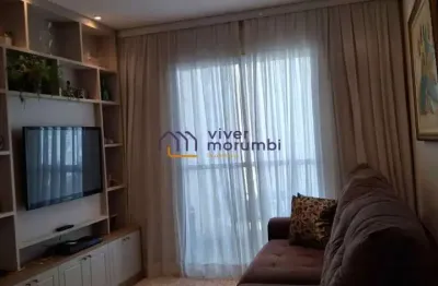 Apartamento com 3 quartos à venda na rua joão simões de souza, --, morumbi, são paulo, 68 m2 por r$ 580.000