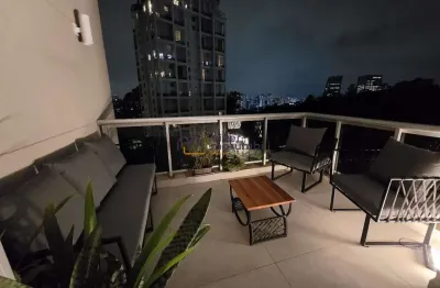 Apartamento com 2 dormitórios,1 escritório, 3 vagas individuais,projeto sofisticado e  elegante!