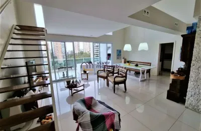 Apartamento duplex, panamby, 202 m², quatro suítes.