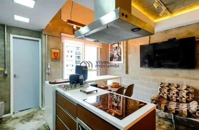 Duplex no panamby, mobiliado, com eletrodomésticos ultra modernos!