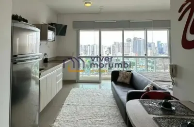 Apartamento com 1 quarto para alugar na Avenida Portugal, --, Brooklin, São Paulo