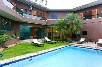 Casa residencial alto padrão no jardim guedala - 3 suítes