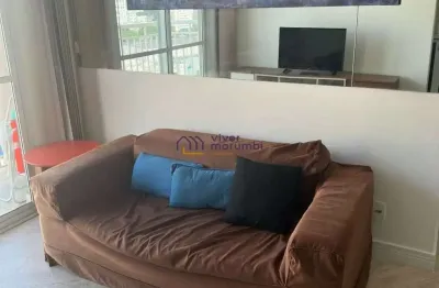 Apartamento na vila andrade - 2 dormitórios / imóvel mobiliado