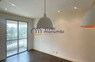 Apartamento no morumbi - 2 dormitórios - varanda envidraçada -  2 vagas. confira!