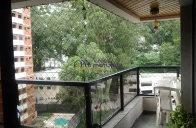 Apartamento com 3 quartos à venda na rua aureliano guimarães, --, vila andrade, são paulo, 130 m2 por r$ 680.000
