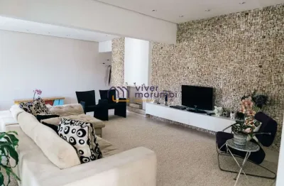 Cobertura duplex com 400m², 3 suítes e 6 vagas. piscina, spa, sauna seca e churrasqueira.