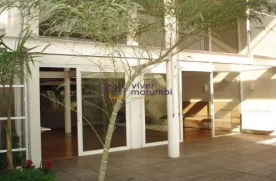 Edifício comercial com 2 andares, mezanino e subsolo
