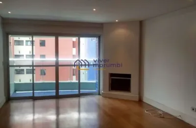 Apartamento no real parque com 134m², 3 dormitórios e 3 vagas de garagem
