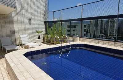Cobertura duplex maravilhosa reformada piscina churrasqueira com cinco vagas