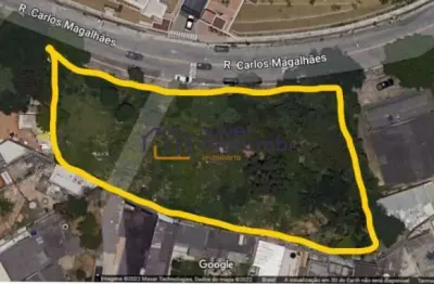 Excelente terreno como oportunidade na rua carlos magalhães.